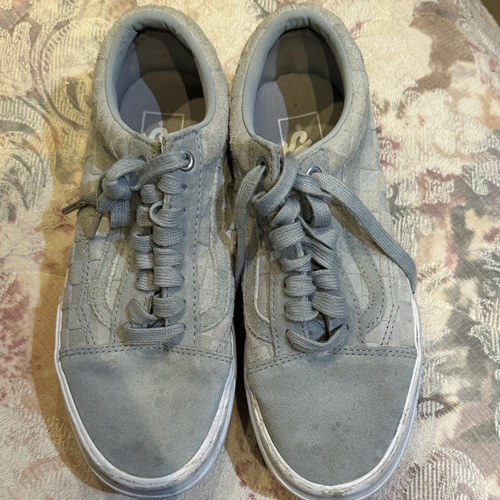 Vans Old Skool Stacked Suede Platform sneaker w8 m6.5